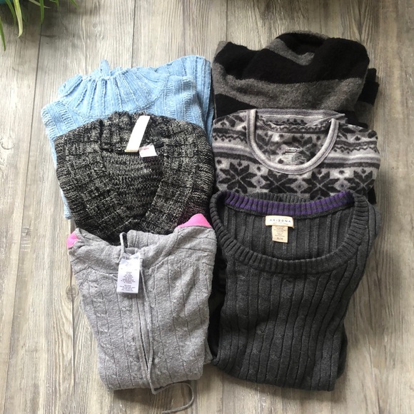 various Sweaters - Various bundle 6 sweaters size medium